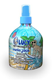 ルーシーペット コンディショニングスプレー サーフィンジャック 237ml 犬用コンディショナー 【LUCY PET FOOD】 植物由来成分 洗い流さないコンディショナー スプレータイプ