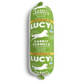 ルーシーペットフード ロールドッグフード ラビット 454g ドッグフード ナチュラルペットフード 【LUCY PET FOOD】 全年齢・全犬種対応 セミモイスト ソーセージタイプ