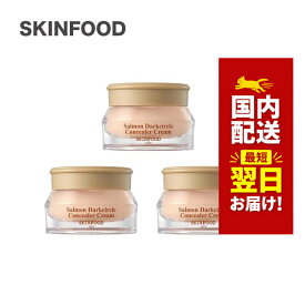 韓国コスメ コンシーラー SKINFOOD スキンフード コンシーラー サーモンダークサークル コンシーラー 3色 10g ※箱出し クマカバー 目のクマ