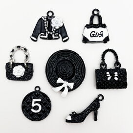 楽天市場】【アクセサリーパーツ】《チャーム》No.5 数字モチーフ 全3  