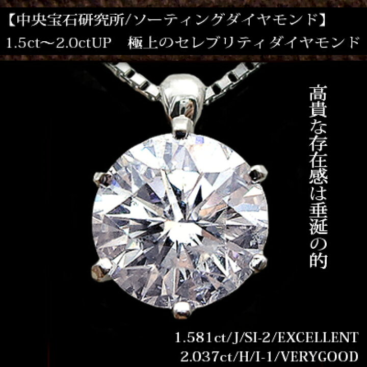 楽天市場】【中央宝石研究所 鑑定書 ソーティングダイヤモンド】pt900 