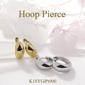 Pt900/K18YG/PG ���b�� ���܂� �t�[�v�s�A�X ��9mm �y���������z �v���`�i PT 18�� K18 �C�G���[�S�[���h �s���N�S�[���h �S�[���h �n���s�A�X ���f�B�[�X ���蕨 �v���[���g ���b�ۃs�A�X ���܂ꎮ 