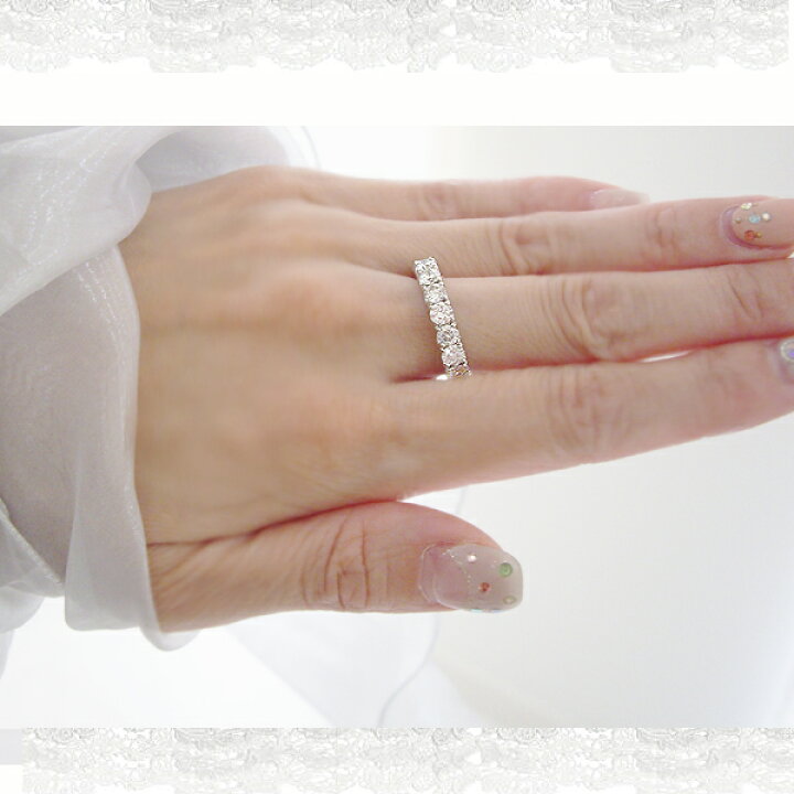 楽天市場】K18YG/PG/WG【3.0ct】ダイヤモンド フルエタニティリング 