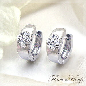 yyO[hupysz؁yzK18YG/PG/WG pt900y0.16ctz_Ch t[t[vsAXwFlowerHoopx[SINX] _Ch18K S[h 18 LO t