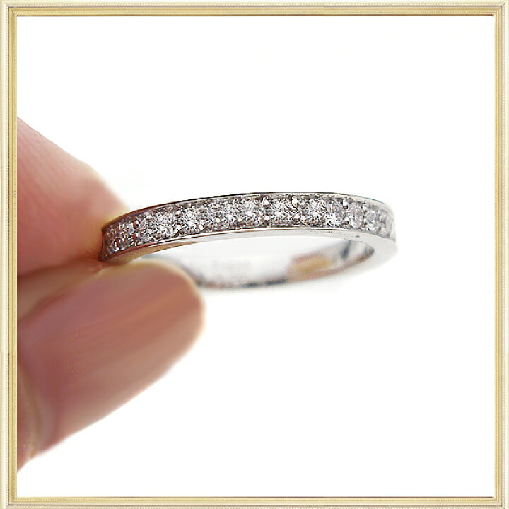 K18YG ハート×リボン ダイヤモンド リング 0.25CT（ダイヤモンドリング  
