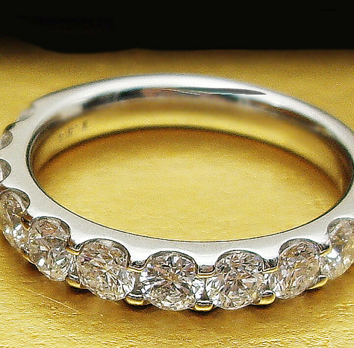 楽天市場】K18YG/PG/WG【1.5ct】ダイヤモンドエタニティリング 指輪 