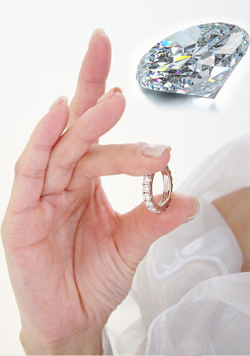 楽天市場】pt950【3.0ct】ダイヤモンド フルエタニティリング 