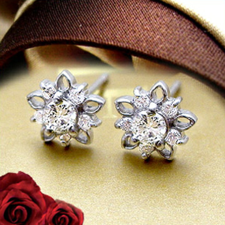 楽天市場】K18YG/PG/WG【0.3ct】スター ダイヤモンドピアス スター  