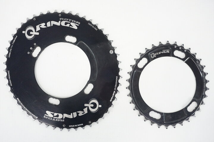 楽天市場】【中古】 ROTOR 「ローター」 QRINGS 50-34T 楕円チェーン 