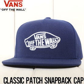 【送料無料】 スナップバックキャップ 帽子 VANS ヴァンズ CLASSIC VANS SNAPBACK CAP VN000EZBLKZ