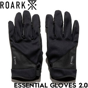 O[u  THE ROARK REVIVAL A[NoCo ESSENTIAL GLOVES 2.0 RAJ1071-BLK {㗝XKi
