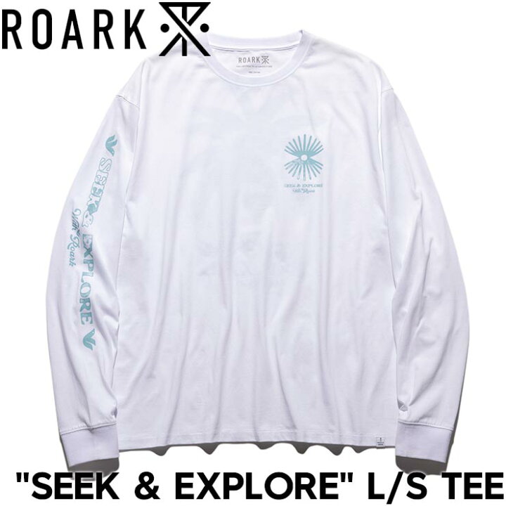 楽天市場】ロングスリーブTEE ロンT ROARK ロアーク SEEK & EXPLORE L 