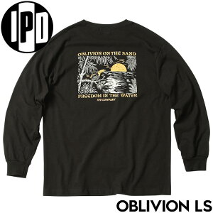 �����O�X���[�uTEE ����T IPD �A�C�s�[�f�B�[ OBLIVION L/S TEE IPDLSOB-906 BLK ���{�㗝�X���K�i