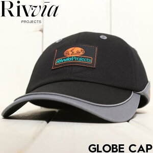 �X�g���b�v�o�b�N�L���b�v �X�q Rivvia PROJECTS �����B�A�v���W�F�N�c GLOBE CAP RHE-25124 GREY BLACK ���{�㗝�X���K�i