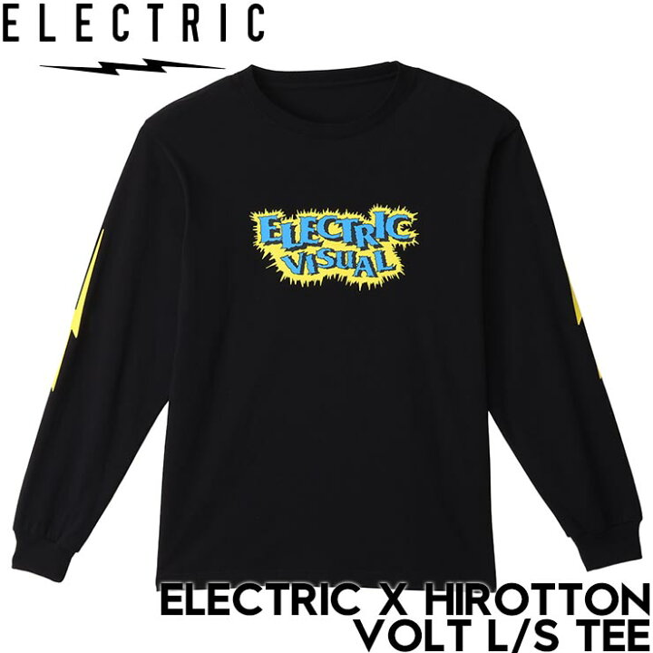 楽天市場】ロングスリーブTEE ロンT ELECTRIC エレクトリック ELECTRIC 