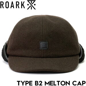 �X�q �����g���L���b�v ROARK ���A�[�N TYPE B2 MELTON CAP RHJ1072-BRN ���{�㗝�X���K�i