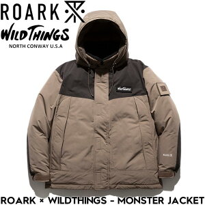 �_�E���W���P�b�g �����X�^�[�W���P�b�g ROARK ���A�[�N ROARK × WILDTHINGS - MONSTER JACKET RJJ1070-CYT ���{�㗝�X���K�i