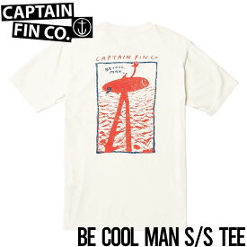 【送料無料】 半袖TEE Tシャツ CAPTAIN FIN キャプテンフィン BE COOL MAN S/S TEE 21A3512404 日本代理店正規品