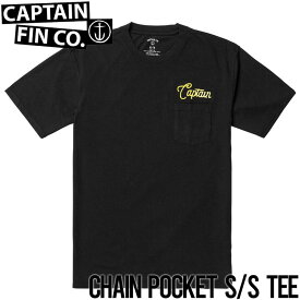 【送料無料】 半袖TEE ポケット付き Tシャツ CAPTAIN FIN キャプテンフィン CHAIN POCKET S/S TEE 21A4312400 日本代理店正規品