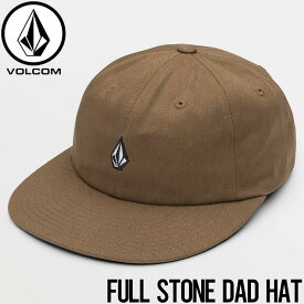 【送料無料】 ストラップバックキャップ 帽子 VOLCOM ボルコム ヴォルコム FULL STONE DAD HAT D5512318 日本代理店正規品