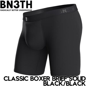 {NT[pc A_[EGA  V[c BN3TH xjX CLASSIC BOXER BRIEF SOLID / BLACK/BLACK {㗝XKi
