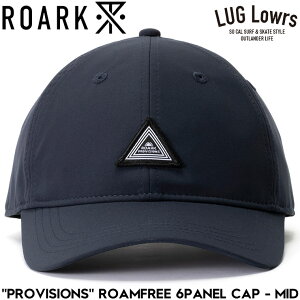 ROARK ���A�[�N �L���b�v �����Y �X�q 6�p�l���L���b�v �X�g���b�v�o�b�N�L���b�v �����L���b�v ���� �X�g���b�` PROVISIONS ROAMFREE 6PANEL CAP MID RHJ1204-NVY 26SP ���{�㗝�X���K�i