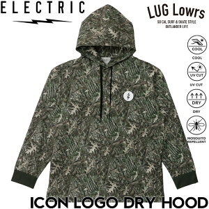 ELECTRIC �G���N�g���b�N ���b�V���K�[�h �����Y �����p�[�J�[ �h���C�t�[�h UV�J�b�g �z������ �ڐG�⊴ �h����H ICON LOGO DRY HOOD TREE CAMO E26SU05 26SP ���{�㗝�X���K�i