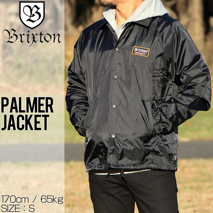 楽天市場】【送料無料】 BRIXTON ブリクストン PALMER JACKET コーチ 