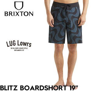 BRIXTON �u���N�X�g�� �{�[�h�V���[�c �����Y �T�[�t�p���c ���� �C�p�� �V���[�g�p���c 19�C���` �X�g���b�` ���� ���� �����b�N�X�t�B�b�g BLITZ BOARDSHORT 19 30067 26SS BFGWT ���{�㗝�X���K�i