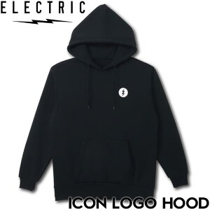 ELECTRIC �G���N�g���b�N ICON LOGO HOOD �v���I�[�o�[�p�[�J�[ �t�[�f�B E25FU08 BLACK ���{�㗝�X���K�i