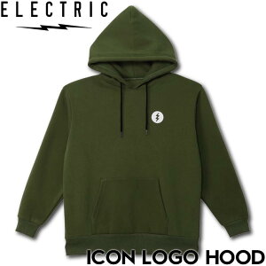 ELECTRIC �G���N�g���b�N ICON LOGO HOOD �v���I�[�o�[�p�[�J�[ �t�[�f�B E25FU08 OLIVE ���{�㗝�X���K�i