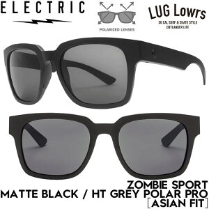 ELECTRIC �G���N�g���b�N ZOMBIE SPORT - MATTE BLACK / HT GREY POLAR PRO �mASIAN FIT�n�T���O���X �}�b�g�u���b�N �Ό������Y �����Y ���f�B�[�X �A�W�A���t�B�b�g ���{�㗝�X���K�i