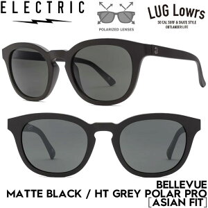 ELECTRIC �G���N�g���b�N BELLEVUE - MATTE BLACK / HT GREY POLAR PRO �mASIAN FIT�n �T���O���X �}�b�g�u���b�N �O���[�|�����C�Y�h PRO �Ό������Y �����Y ���f�B�[�X ���{�㗝�X���K�i