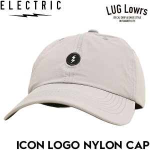 ELECTRIC �G���N�g���b�N �X�g���b�v�L���b�v �i�C�����L���b�v �X�q ICON LOGO NYLON CAP E26SC07 LIGHTGREY ���{�㗝�X���K�i