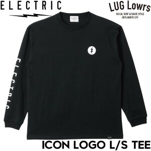 ELECTRIC �G���N�g���b�N ICON LOGO L/S TEE �����O�X���[�uTEE ����T �����Y ���f�B�[�X E26ST10 BLK 26SP ���{�㗝�X���K�i