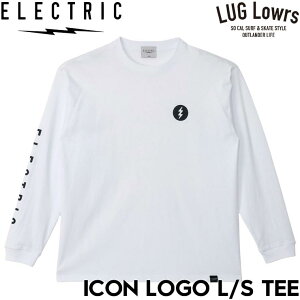 ELECTRIC �G���N�g���b�N ICON LOGO L/S TEE �����O�X���[�uTEE ����T �����Y ���f�B�[�X E26ST10 WHT 26SP ���{�㗝�X���K�i