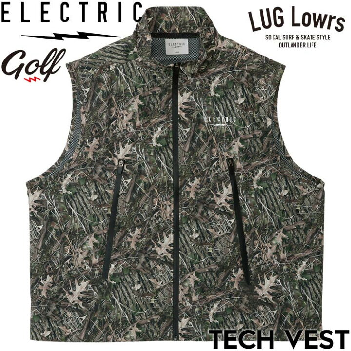 楽天市場】ELECTRIC GOLF エレクトリック ゴルフ TECH VEST ナイロン 