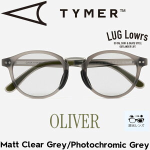 TYMER �^�C�}�[ �T���O���X �����Y ���f�B�[�X �X�|�[�c�T���O���X OLIVER �I���o�[ ���������Y Matt Clear Grey/Photochromic Grey TY105-MG2-PGY ���{�㗝�X���K�i