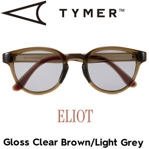 TYMER ^C}[ ELIOT GIbg Gloss Clear Brown/Light Grey TOX TY100-MG2-LGY {㗝XKi