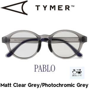 TYMER �^�C�}�[ �T���O���X �����Y ���f�B�[�X �����T���O���X �X�|�[�c�T���O���X PABLO �p�u�� Matt Clear Grey/Photochromic Grey TY103-MG2-PGY ���{�㗝�X���K�i
