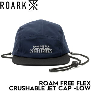 �X�q �X�g���b�v�L���b�v ROARK ���A�[�N ROAM FREE FLEX CRUSHABLE JET CAP -LOW RHJ1120-NVY 25SU ���{�㗝�X���K�i
