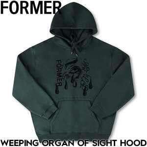 FORMER �t�H�[�}�[ WEEPING ORGAN OF SIGHT HOOD �v���I�[�o�[�p�[�J�[ �t�[�f�B FFL-25311 PETROL ���{�㗝�X���K�i
