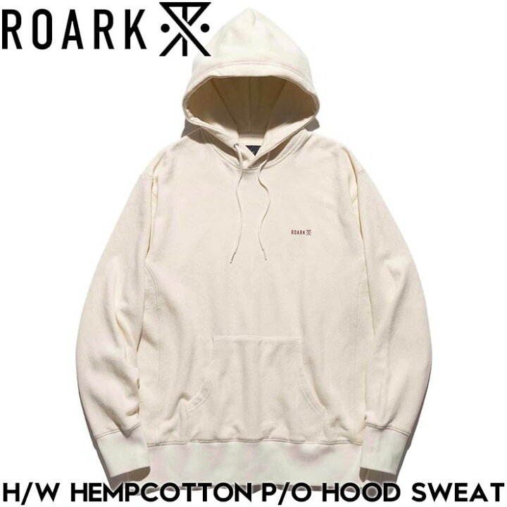 楽天市場】ROARK ロアーク H/W HEMPCOTTON P/O HOOD SWEAT 