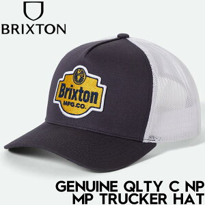 BRIXTON �u���N�X�g�� GENUINE QLTY C NP MP TRUCKER HAT ���b�V���L���b�v �X�q 11899 MOOD INDIGO/WHITE 25FW ���{�㗝�X���K�i