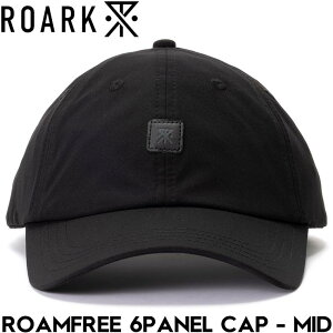THE ROARK REVIVAL A[NoCo ROAMFREE 6PANEL CAP - MID Xq XgbvLbv RHJ1151-BLK {㗝XKi