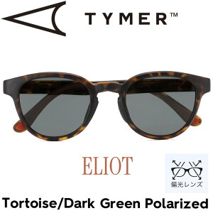 ΌY TOX |CYh TYMER ^C}[ ELIOT GIbg Tortoise/Dark Green Polarized TY100-MTT-GNP {㗝XKi