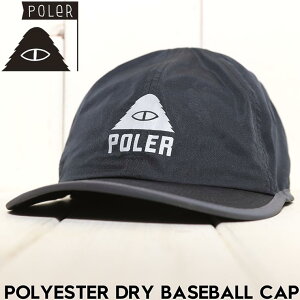 �y�N���A�����X�Z�[���z �X�q �X�g���b�v�L���b�v POLeR �|�[���[ POLYESTER DRY BASEBALL CAP 251MCV0028 BLK ���{�㗝�X���K�i