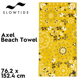 ビーチタオル バスタオル SLOWTIDE スロータイド Axel Beach Towel STRP042 日本代理店正規品