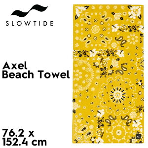 yyVX[p[Z[ Ώۏiz r[`^I oX^I SLOWTIDE X[^Ch Axel Beach Towel STRP042 {㗝XKi