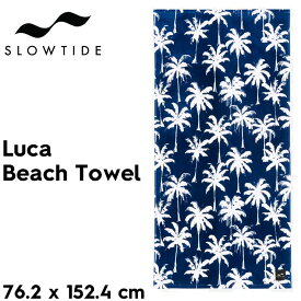 【楽天スーパーセール 対象商品】 ビーチタオル バスタオル SLOWTIDE スロータイド Luca Beach Towel - Blue STRP062 日本代理店正規品